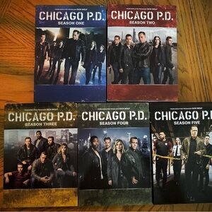 Chicago PD Complete Box Set Collection Seasons 1-5 TV Show Series DVDS Cops Dram